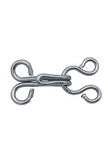 Restyle Restyle - Haken en ogen - nr 2 - zilver - 12 stuks