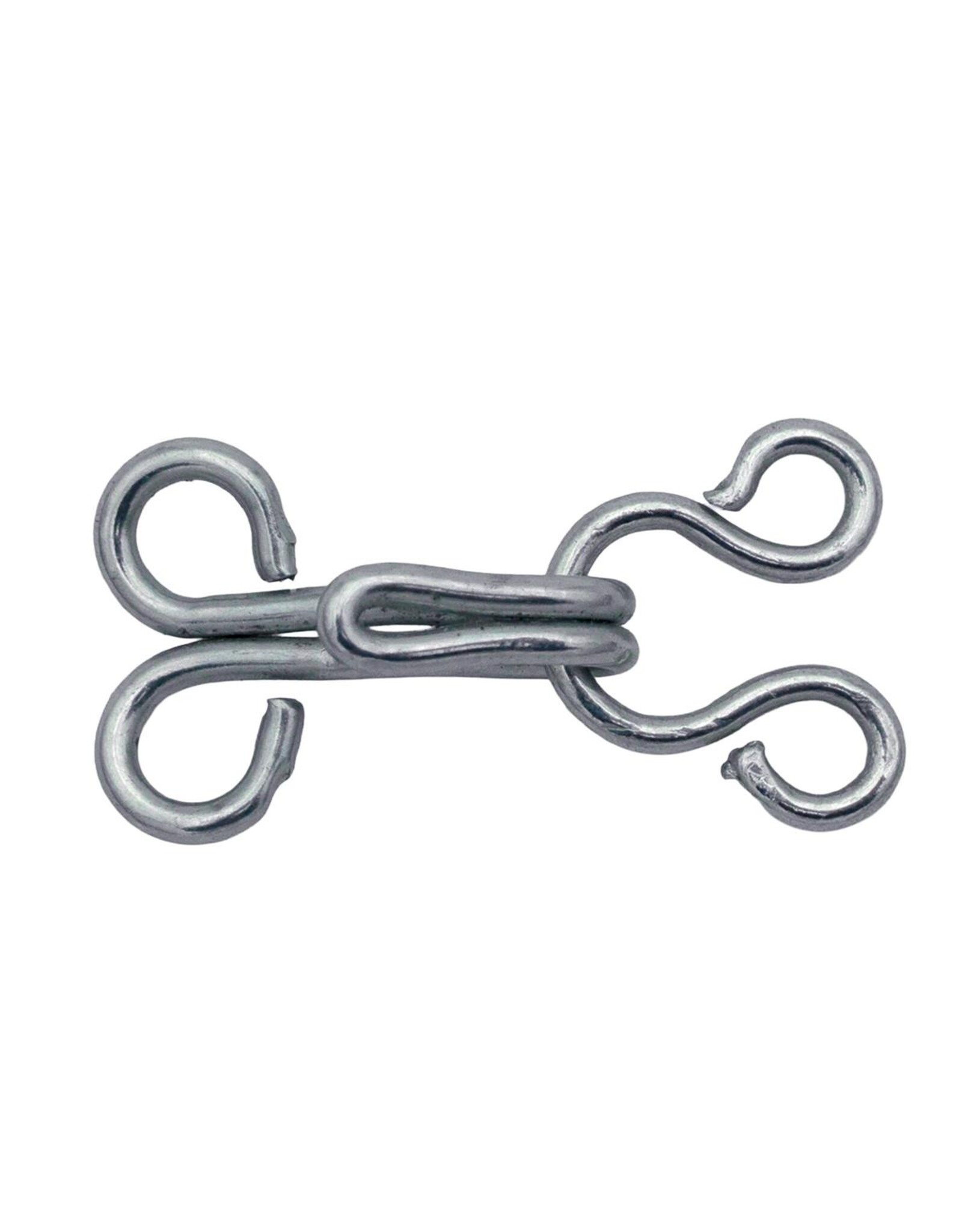 Restyle Restyle - Hooks and Eyes - nr 2 -silver - 12 pieces