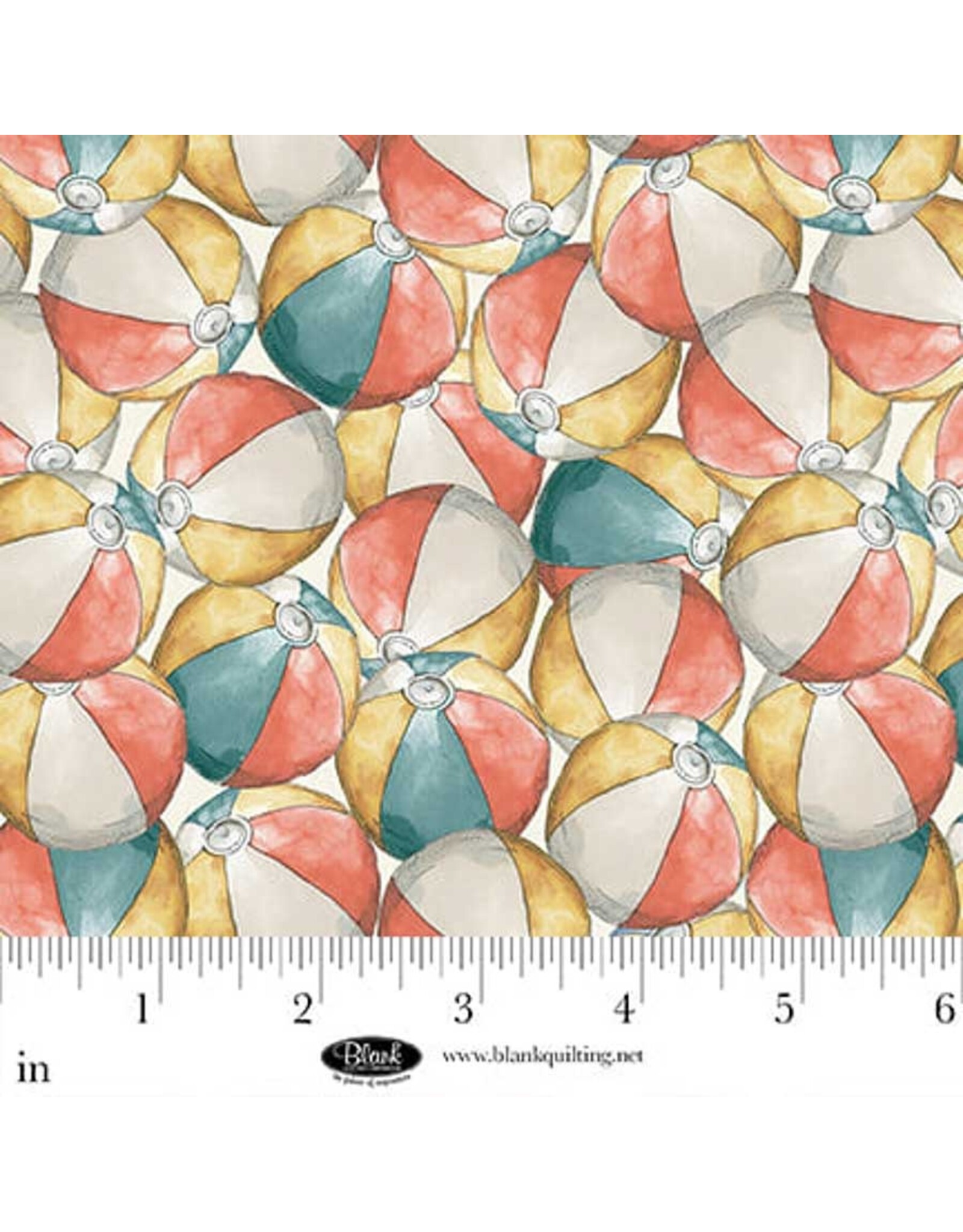 Blank Quilting Blank Quilting - Vintage Summer - Beachballs - B4638-41