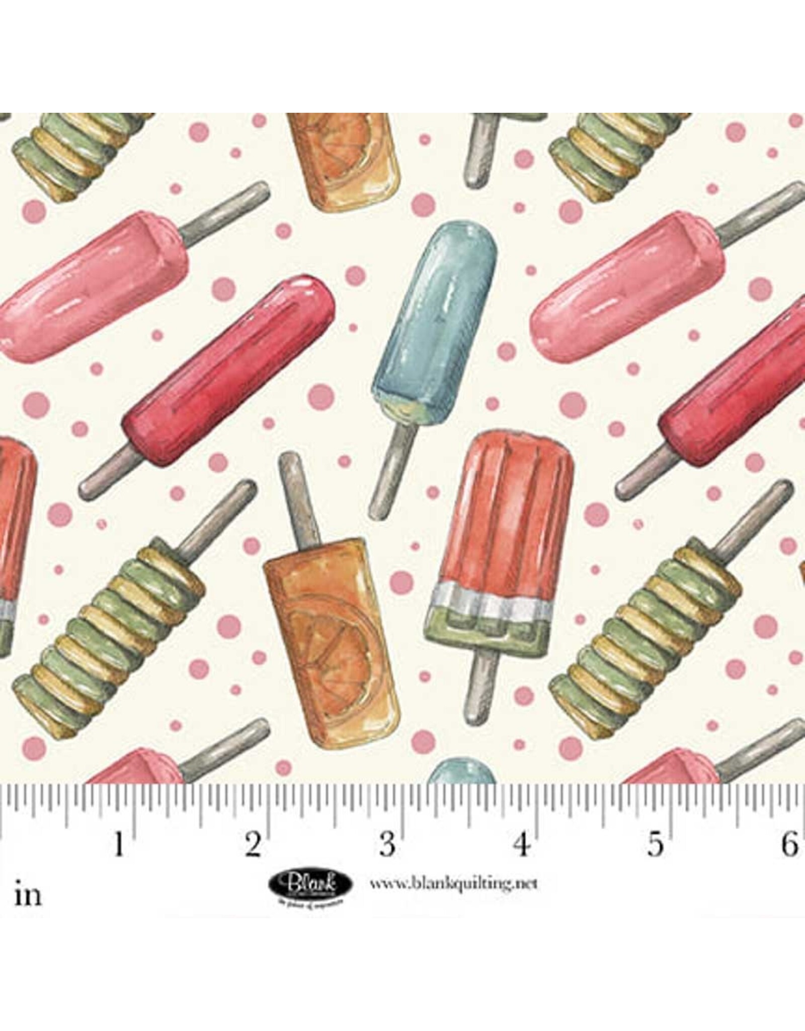 Blank Quilting Blank Quilting - Vintage Summer - Popsicles - B4642-41