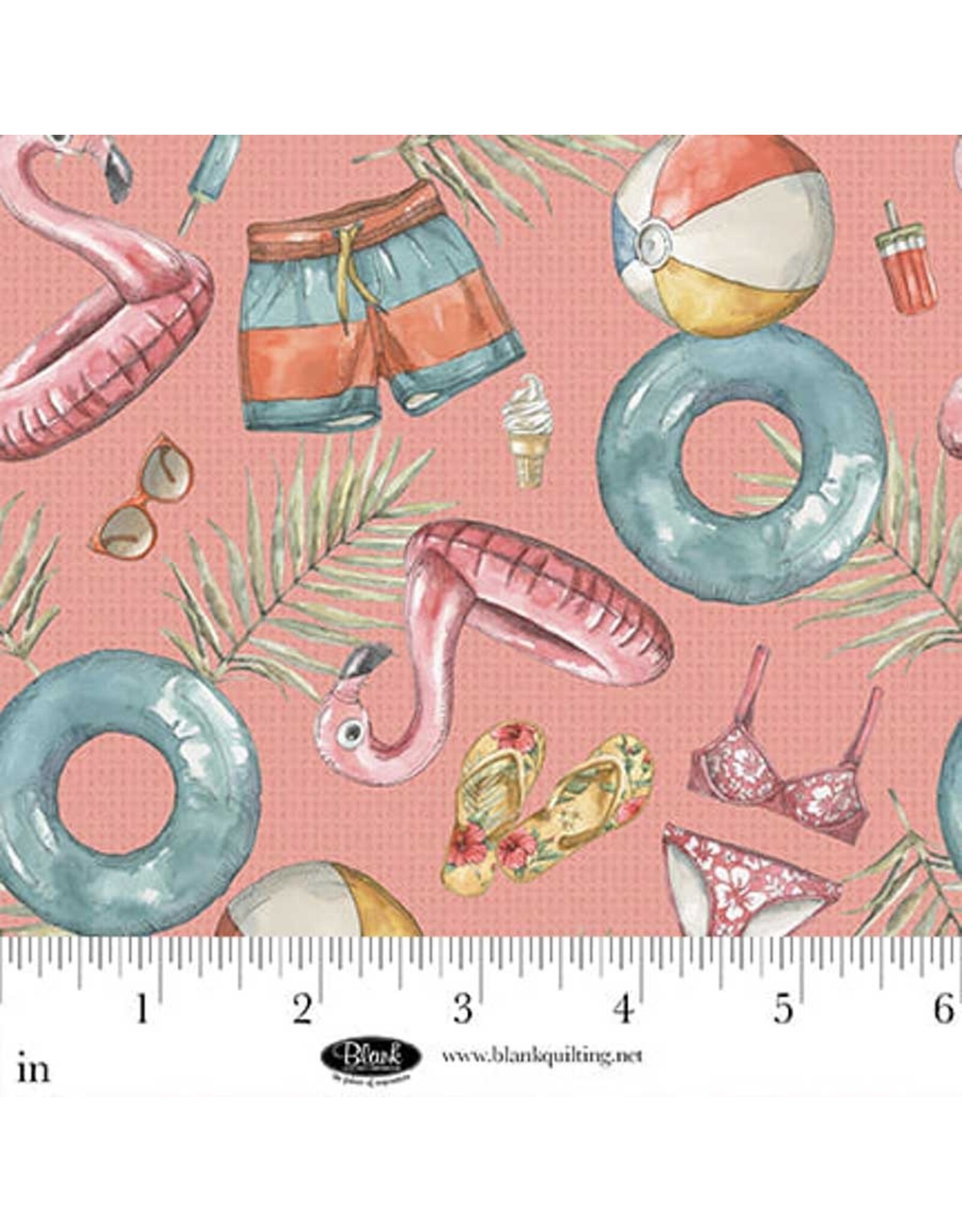 Blank Quilting Blank Quilting - Vintage Summer - Beach Motifs - B4643-33