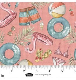 Blank Quilting Vintage Summer - Beach Motifs