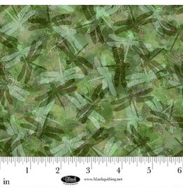 Blank Quilting Enchanted Canopy - Dragonfly Collage