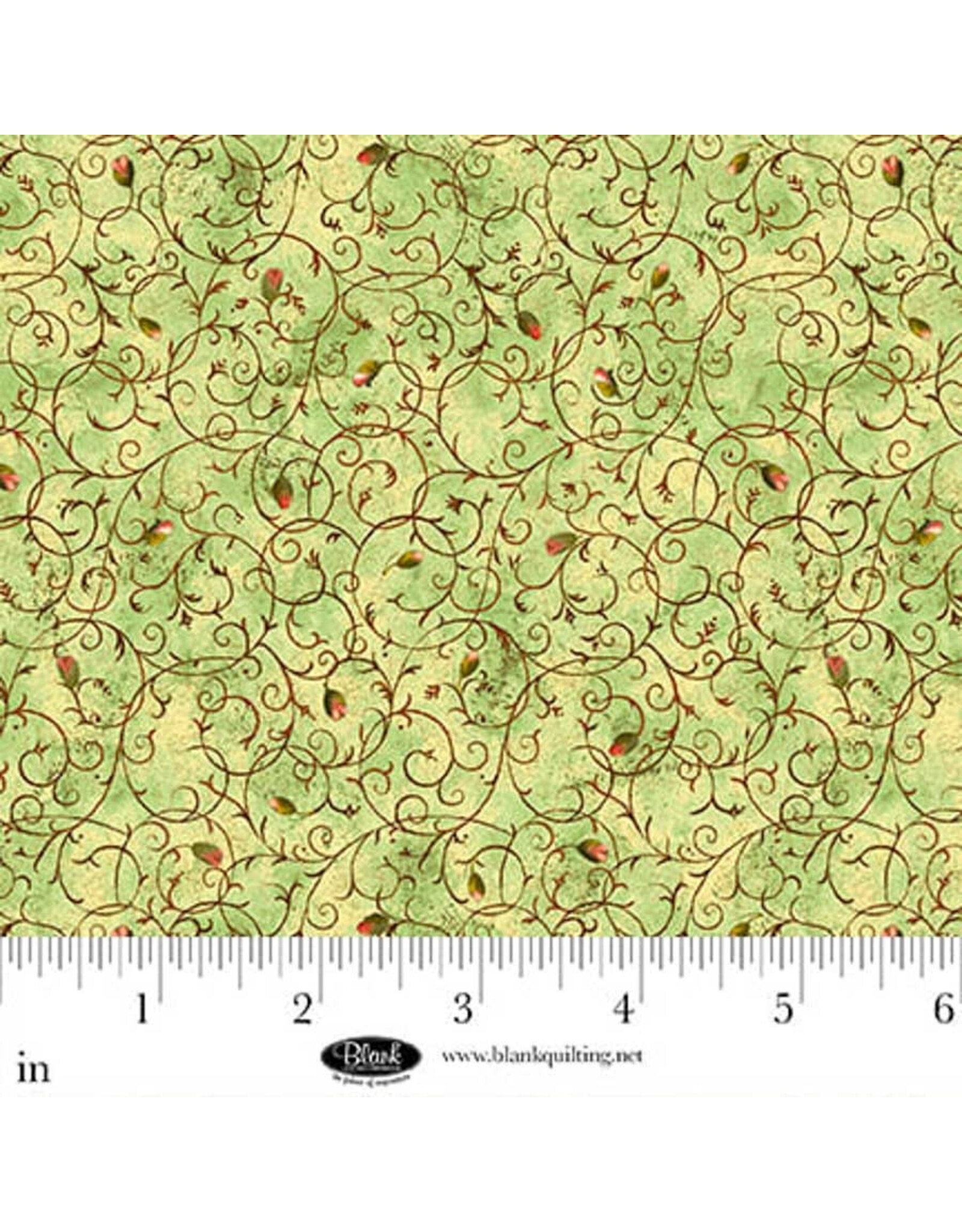 Blank Quilting JK Stewart - Enchanted Canopy - Scroll with Rosebuds - B4608-60
