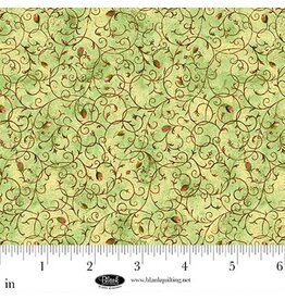 Blank Quilting Enchanted Canopy - Scroll with Rosebuds