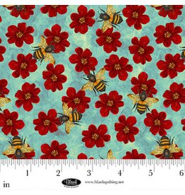 Blank Quilting Enchanted Canopy - Flowers with Bees
