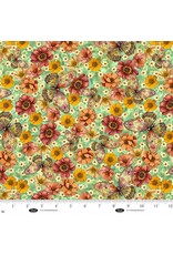 Blank Quilting JK Stewart - Enchanted Canopy - Butterflies with Flowers - B4611-62