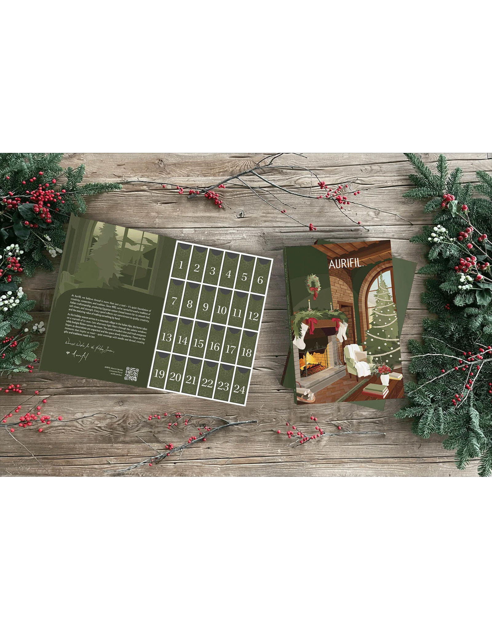 Aurifil Il Salotto - Aurifil Advent Calendar 2026 - PRE-ORDER