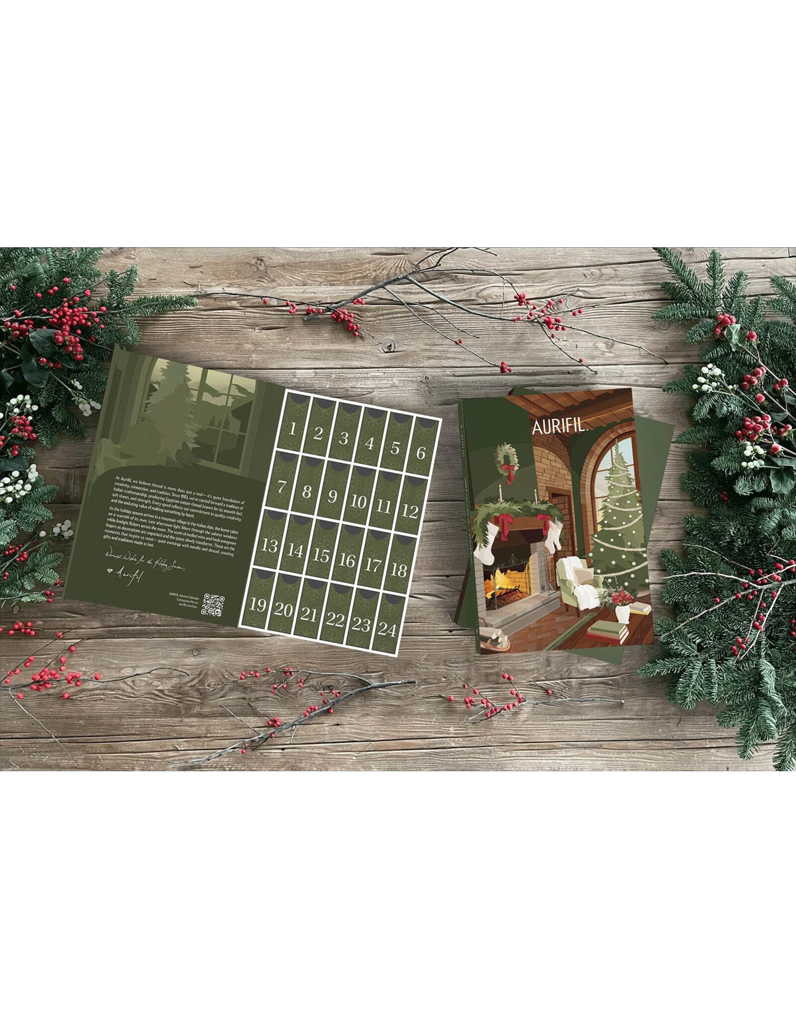Aurifil Il Salotto - Aurifil Adventskalender 2026 - PRE-ORDER