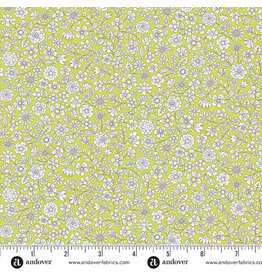 Makower UK Country Cuttings - Flora Green coupon (± 44 x 110 cm)