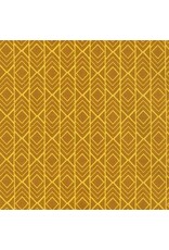 Robert Kaufman Sunroom - Diamond Stripe Yarrow coupon (± 51 x 110 cm)