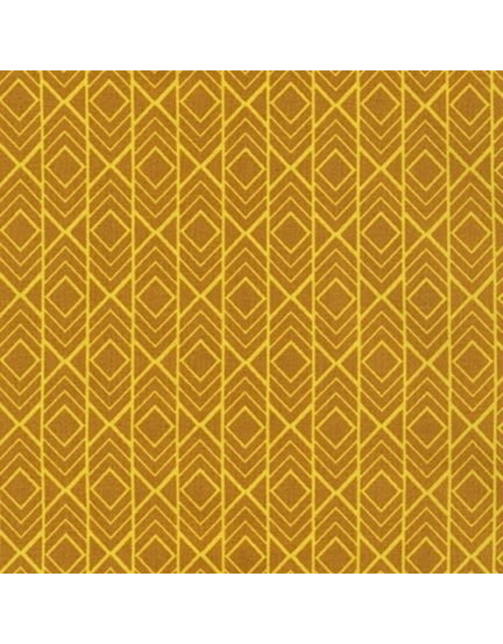 Robert Kaufman Sunroom - Diamond Stripe Yarrow coupon (± 51 x 110 cm)