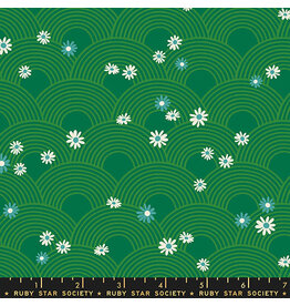 Ruby Star Society Rise and Shine - Meadow Evergreen coupon (± 66 x 110 cm)