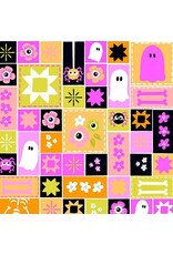 Andover KP Creates - Ghostly Garden - Sew Spooky Pink - A-10195-E