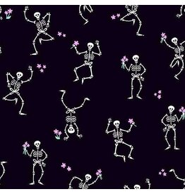 Andover Ghostly Garden - Skeleton Jig Black
