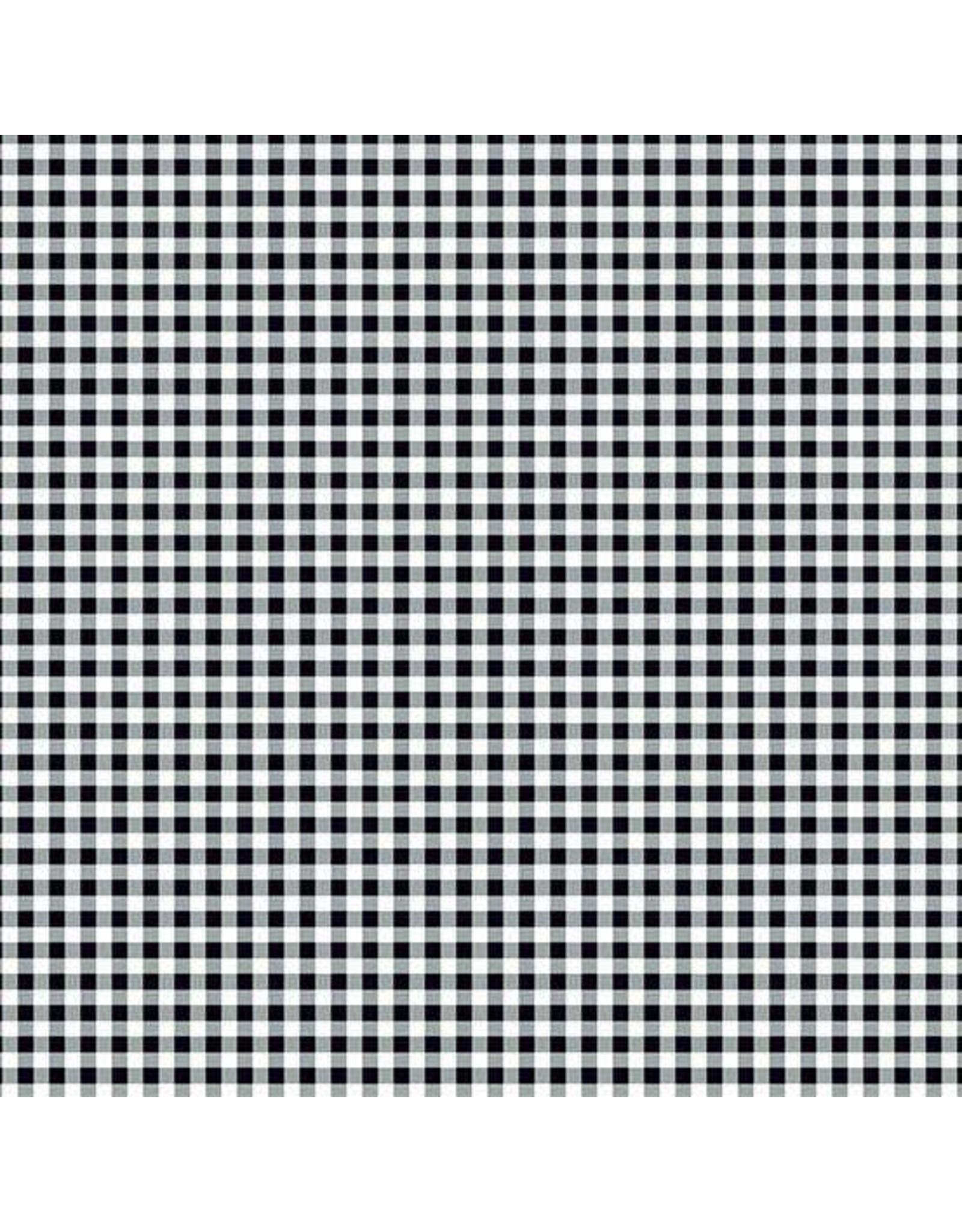 Andover KP Creates - Ghostly Garden - Bitty Gingham Black - A-10199-K