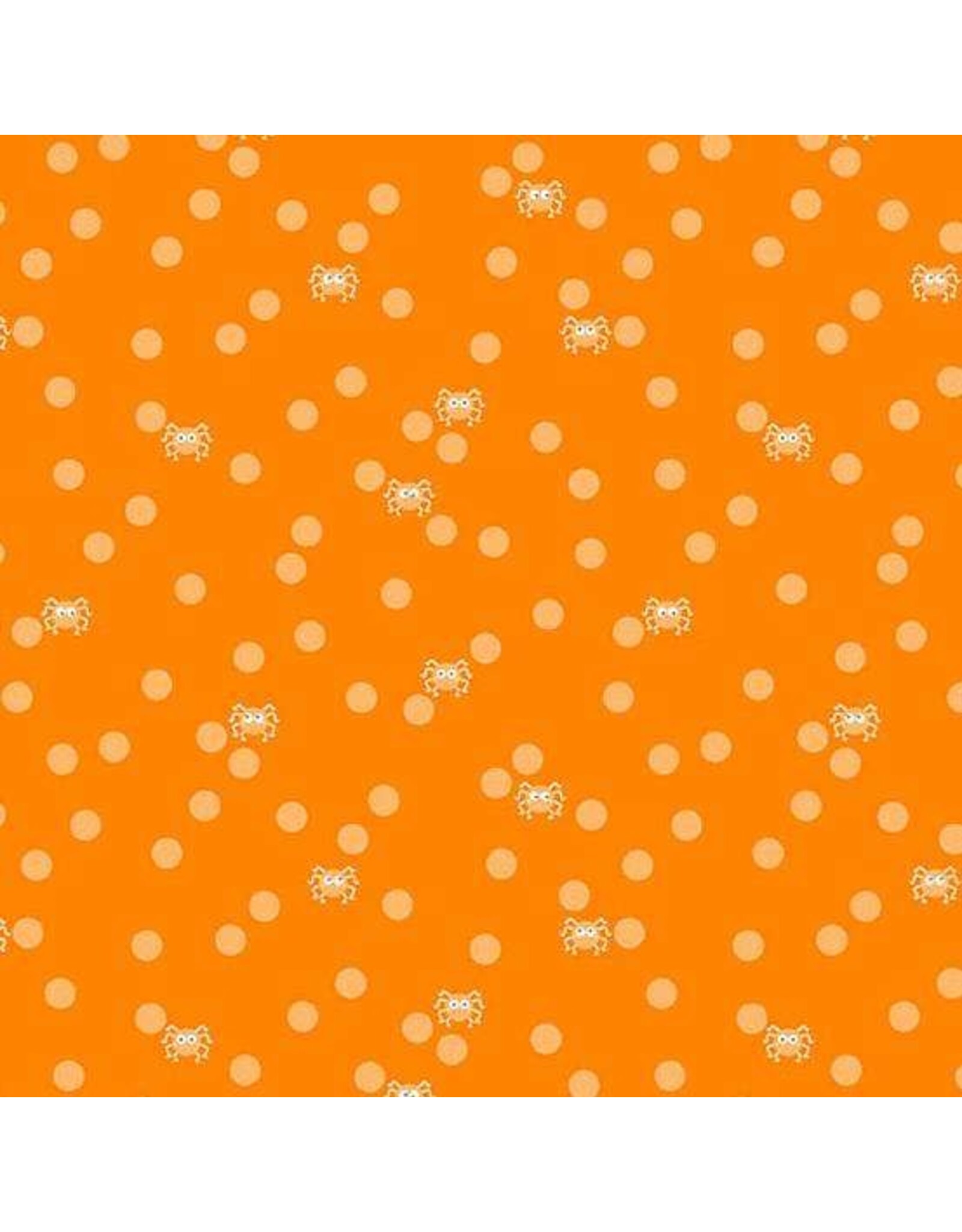 Andover KP Creates - Ghostly Garden - Spin and Spot Orange - A-10200-O