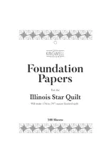 Jen Kingwell Designs Jen Kingwell Designs - Illinois Star - Foundation Papers