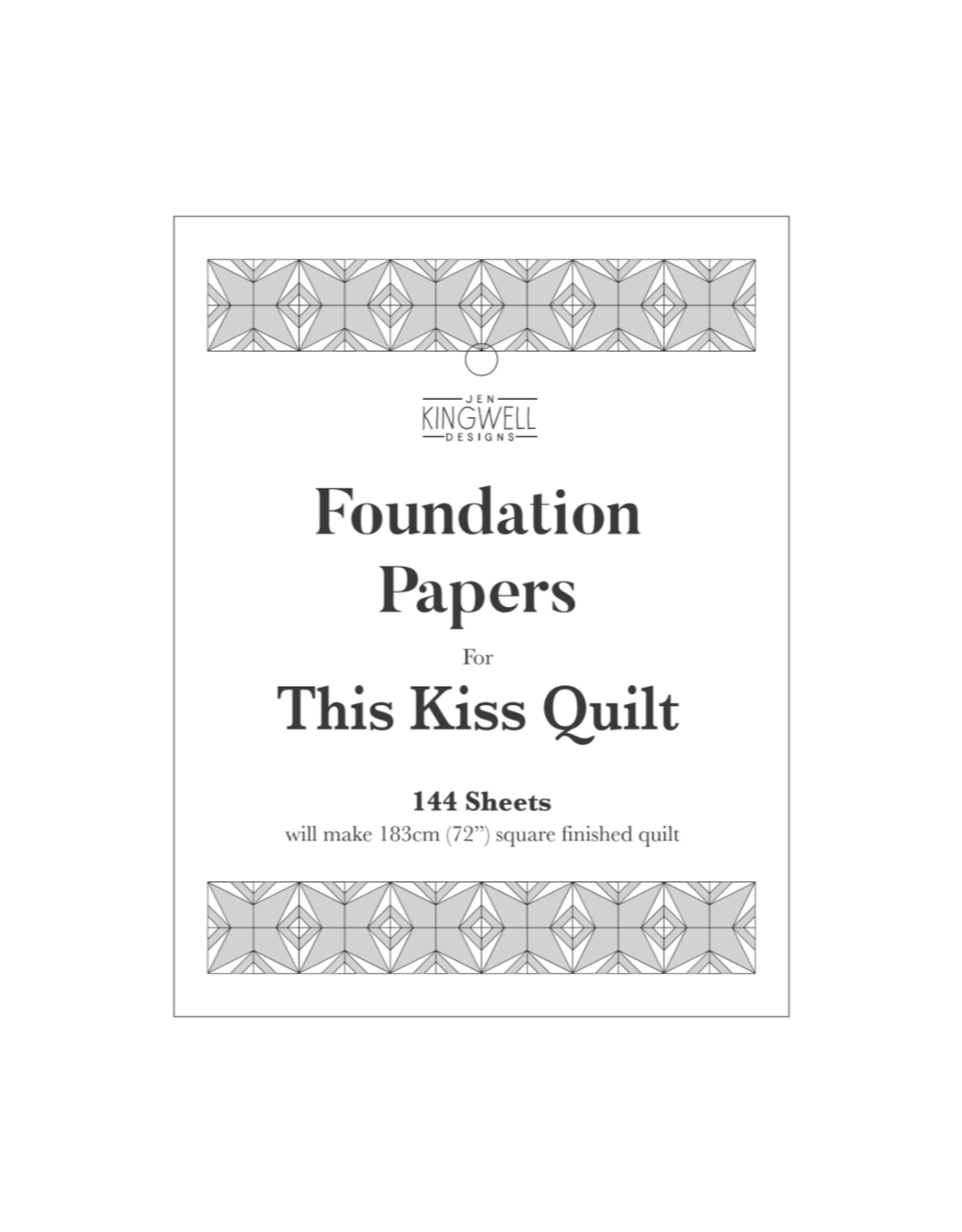 Jen Kingwell Designs Jen Kingwell Designs - The Kiss - Foundation Papers