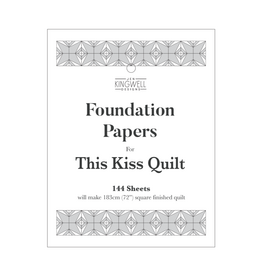 Jen Kingwell Designs The Kiss - Foundation Papers