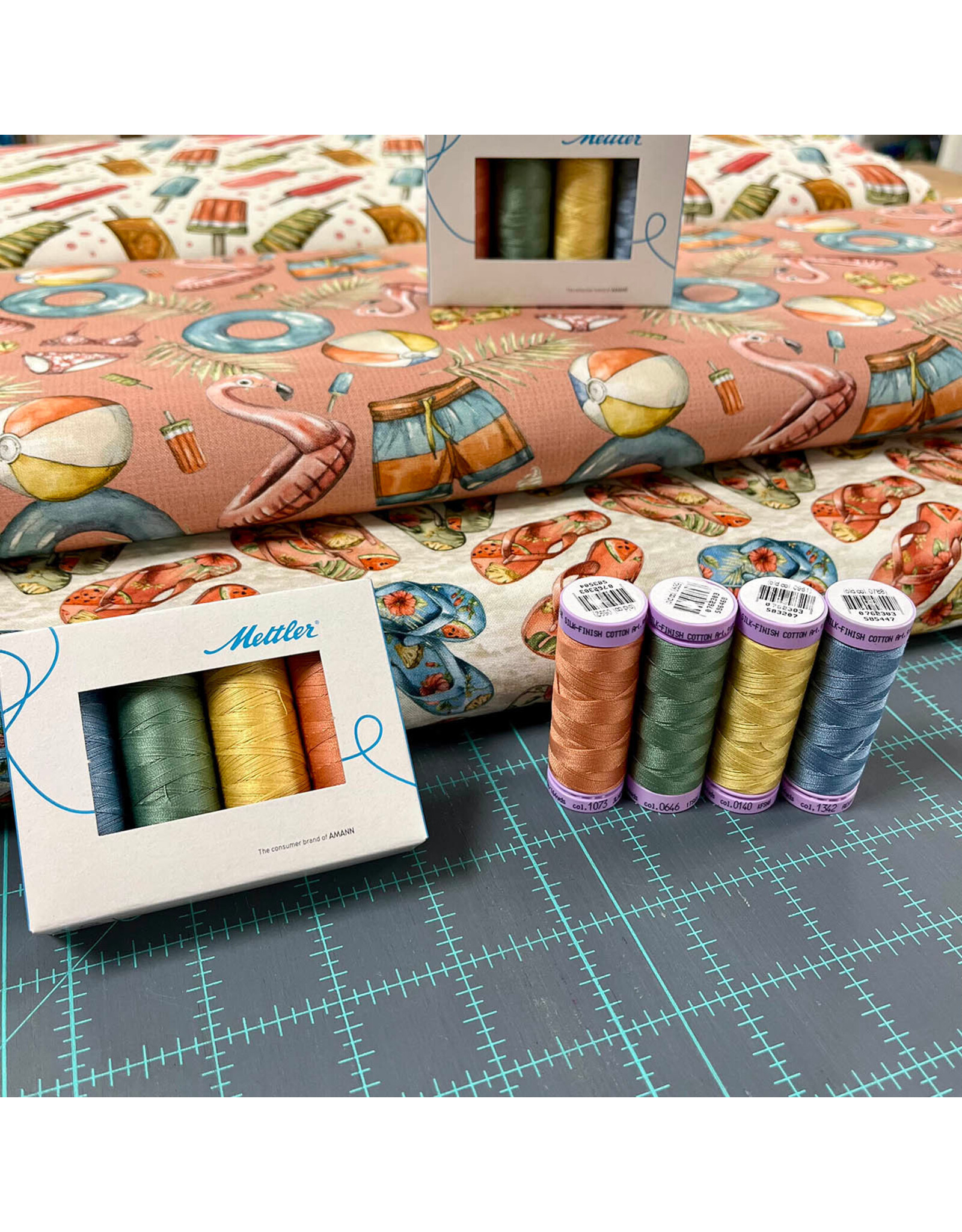 Mettler Mettler - Silk Finish Cotton 50 Set - Vintage Summer