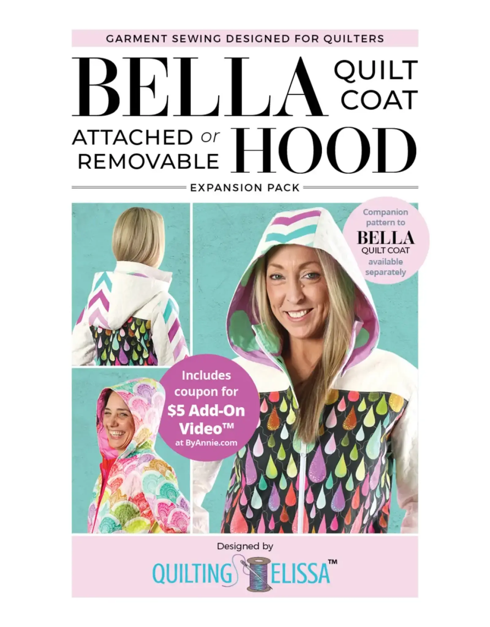 ByAnnie ByAnnie Patterns - Quilting Elissa - Bella Hood Expansion Pack - QE105
