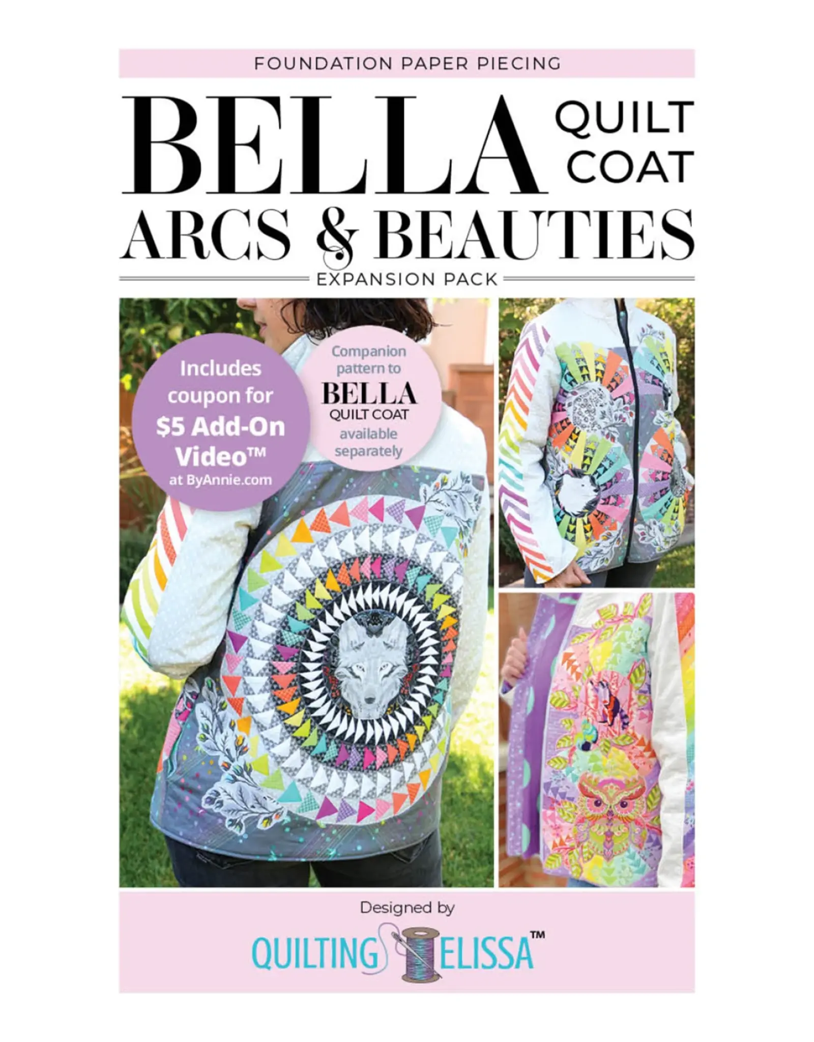 ByAnnie ByAnnie Patterns - Quilting Elissa - Bella Arcs and Beauties - FPP - QE102