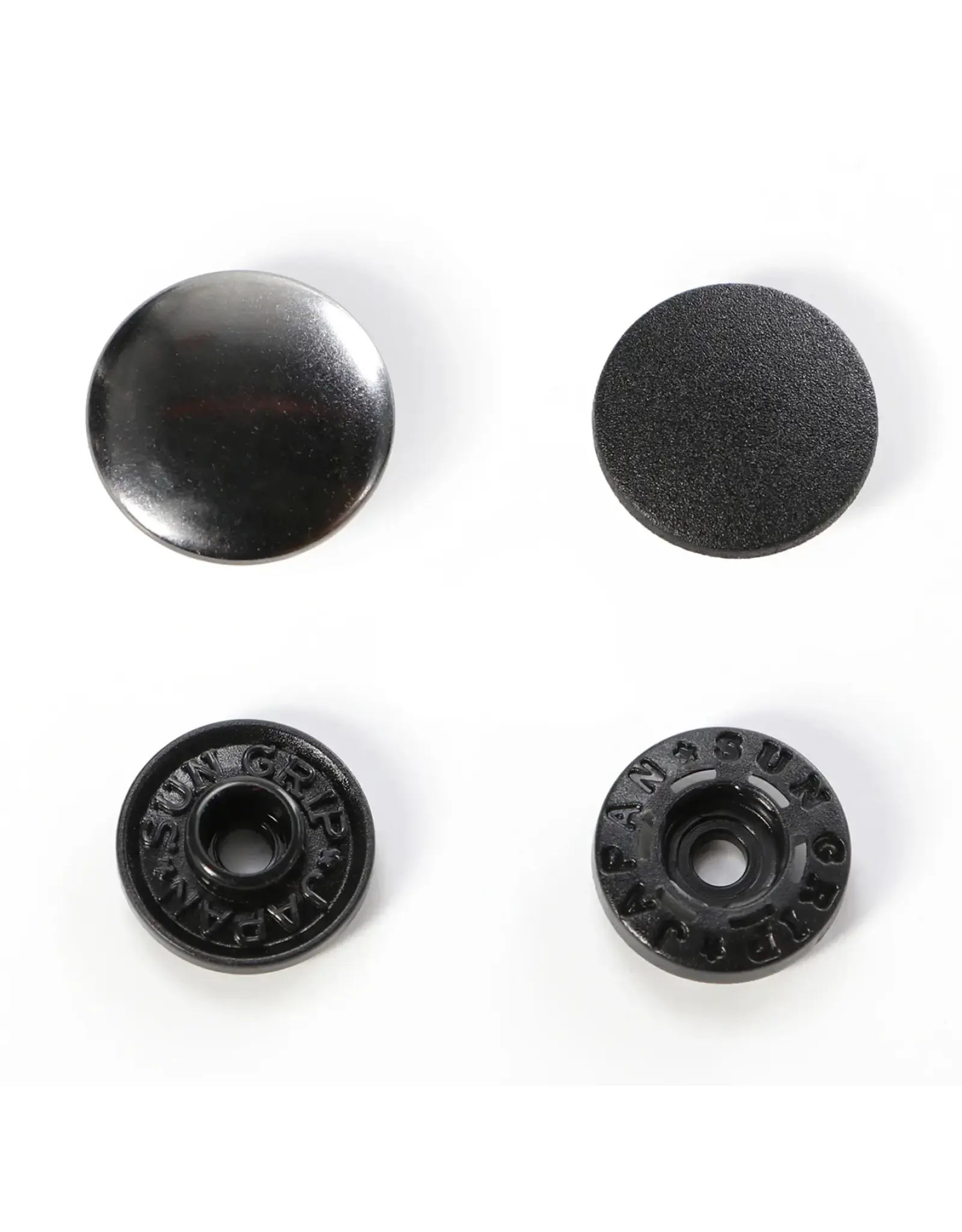 ByAnnie ByAnnie - Tool-Free Snaps - Set of Four - Black Metal - HAR-SN-BM-FOUR