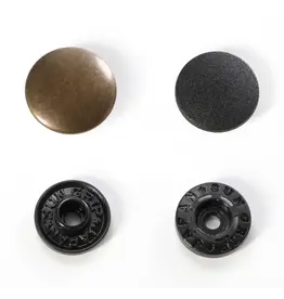 ByAnnie Tool-Free Snaps - Set of Four - Antique Brass