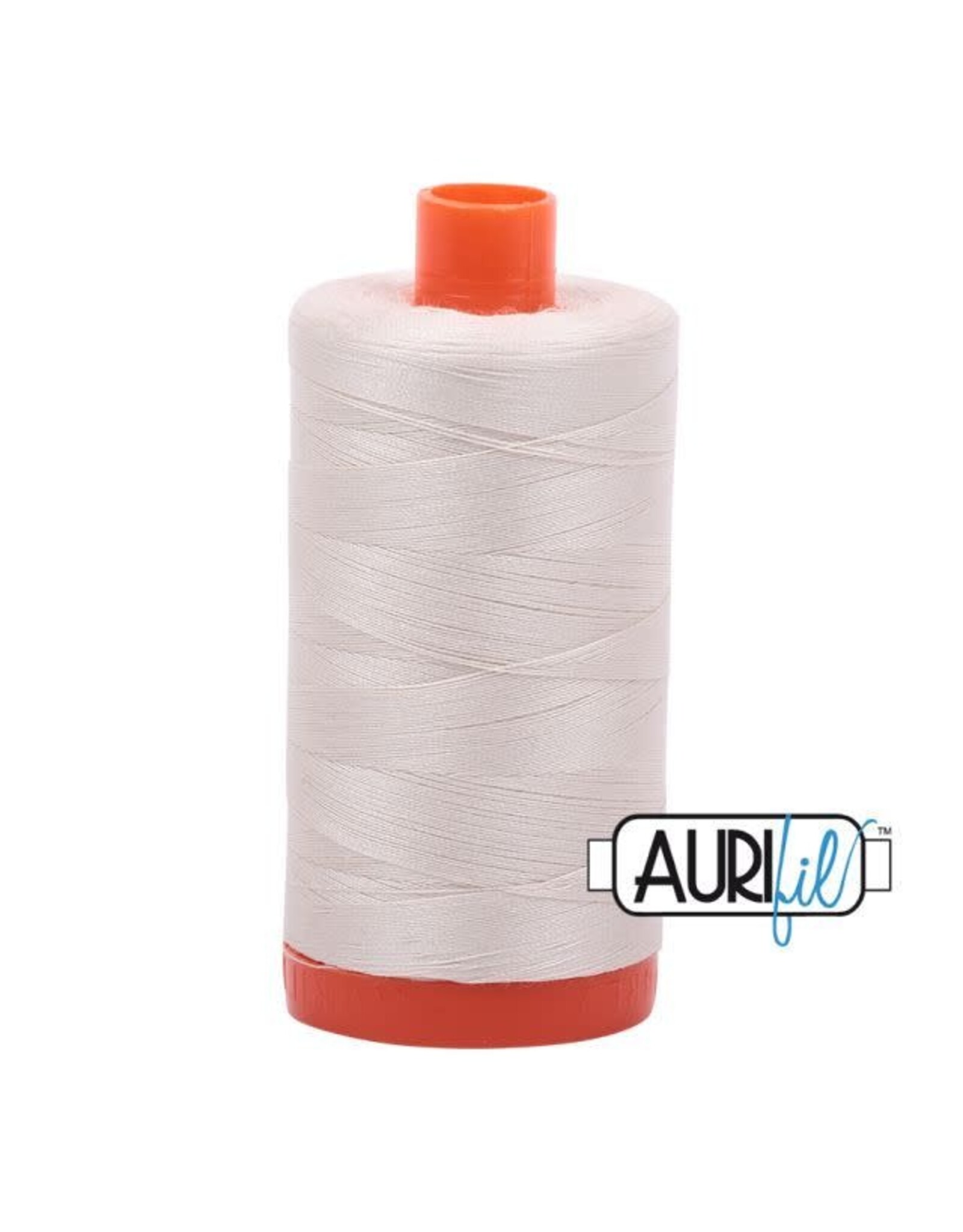 Aurifil Aurifil - Mako 50 - 1300m 2309 - Silver White - 100% cotton