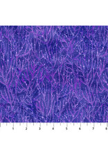Northcott Coral Reef - Tonal Coral Purple coupon (± 32 x 110 cm)
