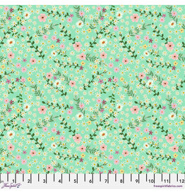 FreeSpirit Floral Fiesta - Happy Petals - Mint
