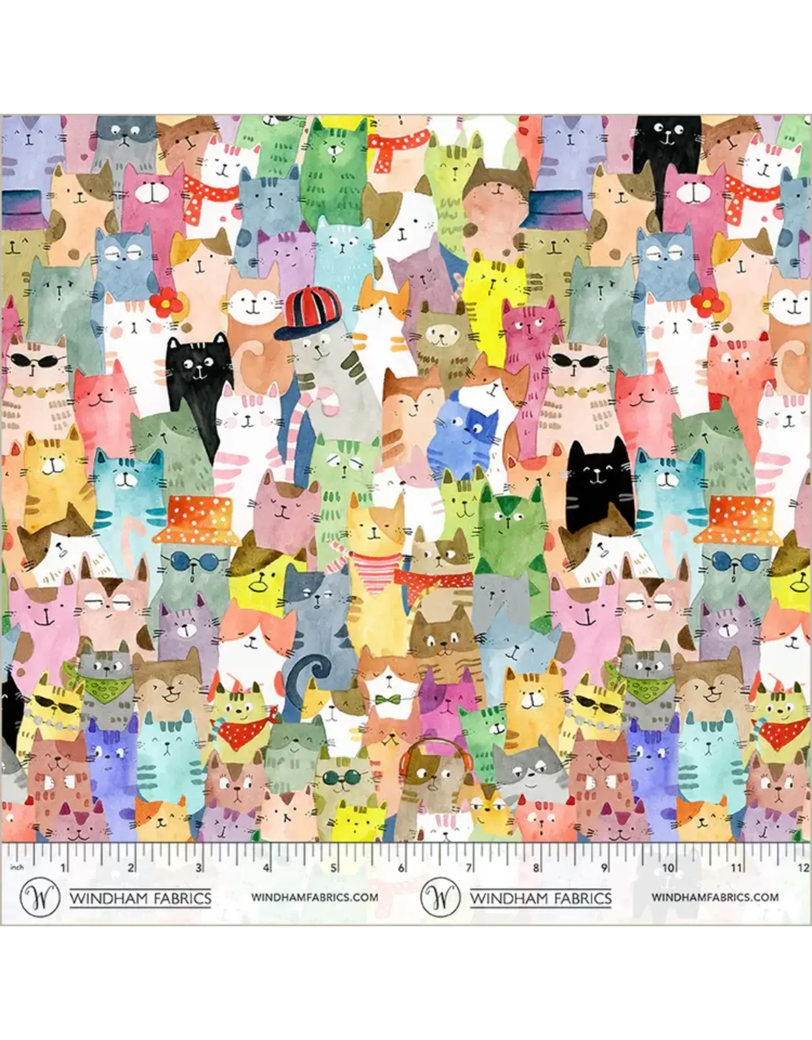 Windham Cats Around Town - Full of Purrsonality Multi