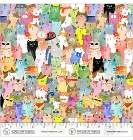 Windham Cats Around Town - Full of Purrsonality Multi