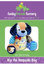 Diversen Funky Friends Factory - Kip the Keepsake Dog - pattern