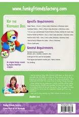 Diversen Funky Friends Factory - Kip the Keepsake Dog - pattern