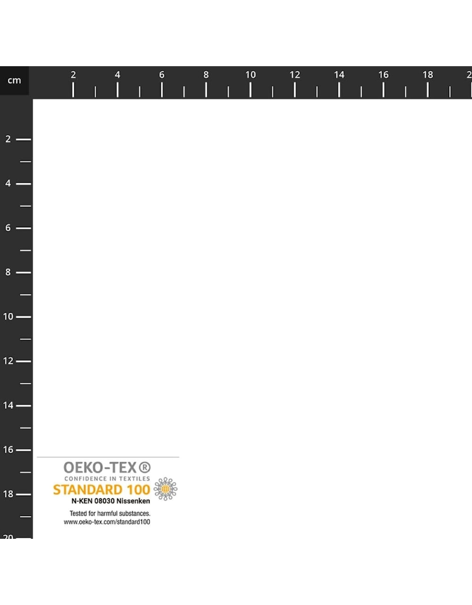 Stof Fabrics Melange - Light Cream coupon (± 63 x 110 cm)