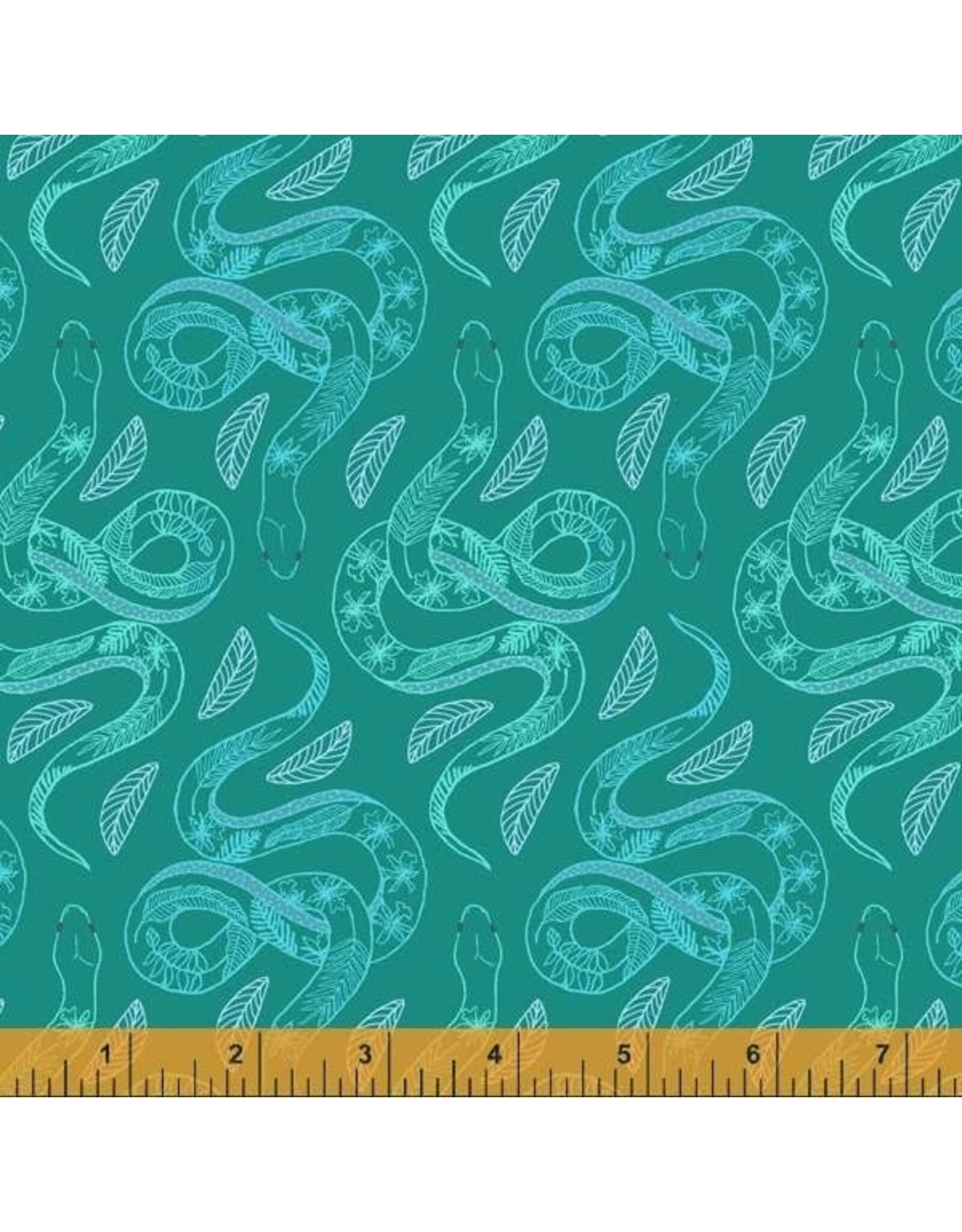 Windham Tabanca - Mayaro Dark Teal coupon (± 59 x 110 cm)