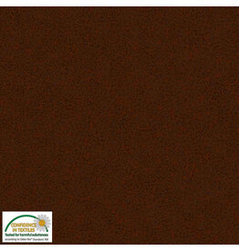 Stof Fabrics Brighton - Dark Brown coupon (± 35 x 110 cm)