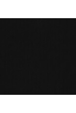 Robert Kaufman Kona Solids - 1019 - Black coupon (± 75 x 110 cm)