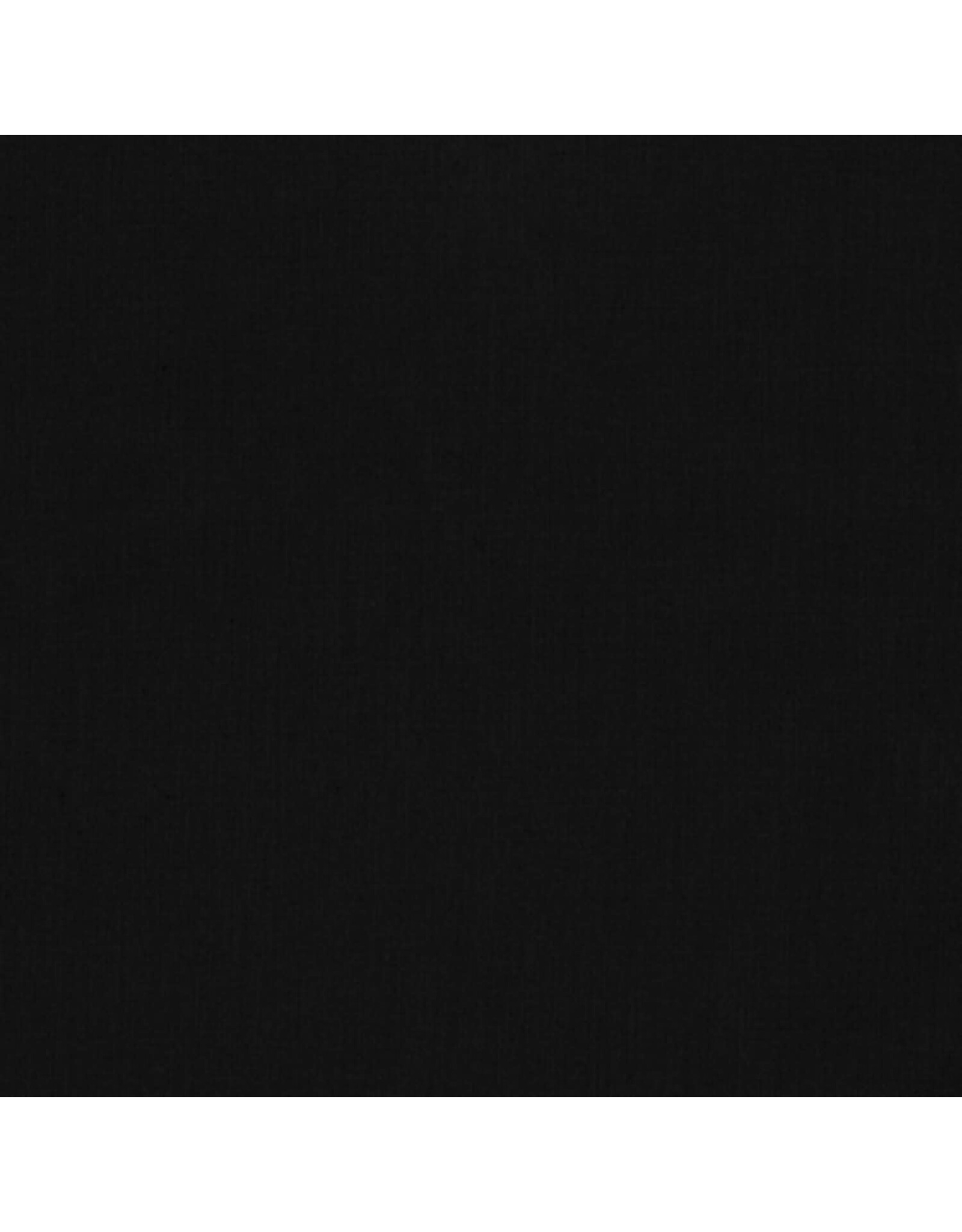 Robert Kaufman Kona Solids - 1019 - Black coupon (± 75 x 110 cm)