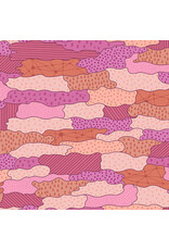 Andover Skygazing - Quilted Cloud Cotton Candy coupon (± 56 x 110 cm)
