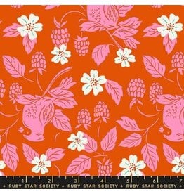 Ruby Star Society Backyard - Cardinal Fire coupon (± 62 x 110 cm)