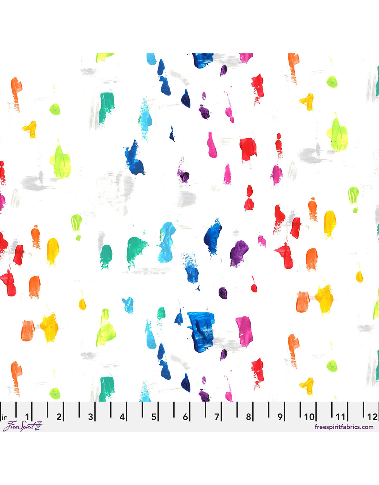 FreeSpirit Giucy Giuce - Hue - Splotches - Polychrome - PWGG014.POLYCHROME