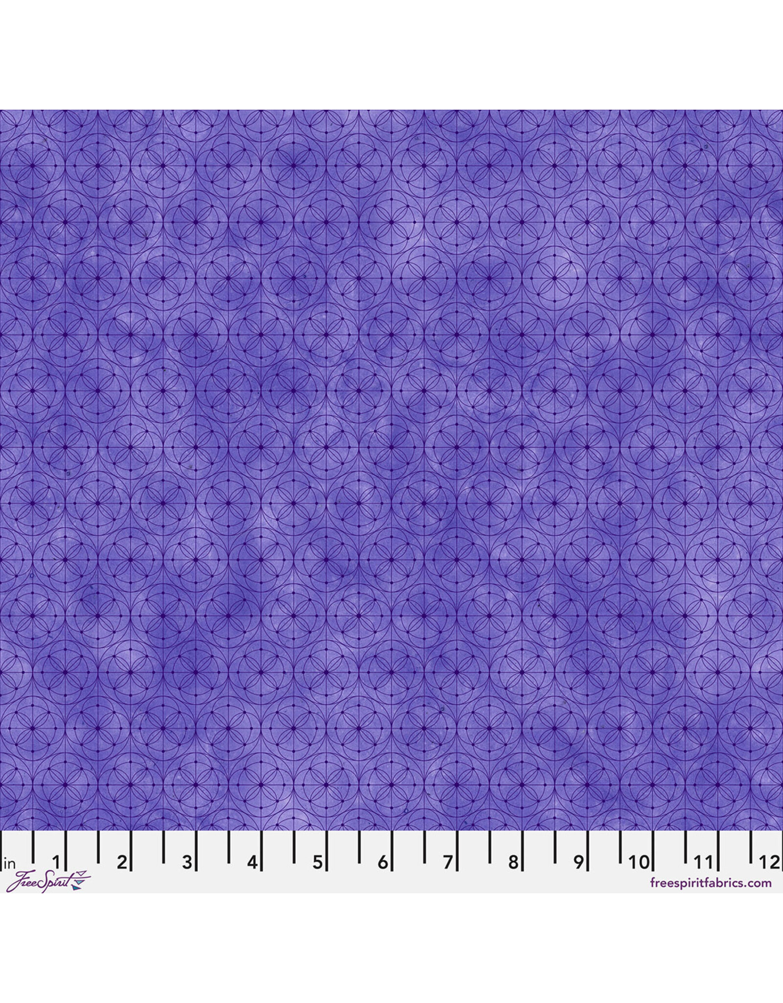 FreeSpirit Giucy Giuce - Hue - Geo - Indigo - PWGG018.INDIGO