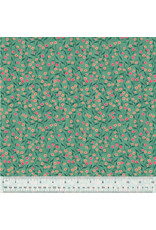 Windham Poppy - Ditsy Vine Teal coupon (± 56 x 110 cm)