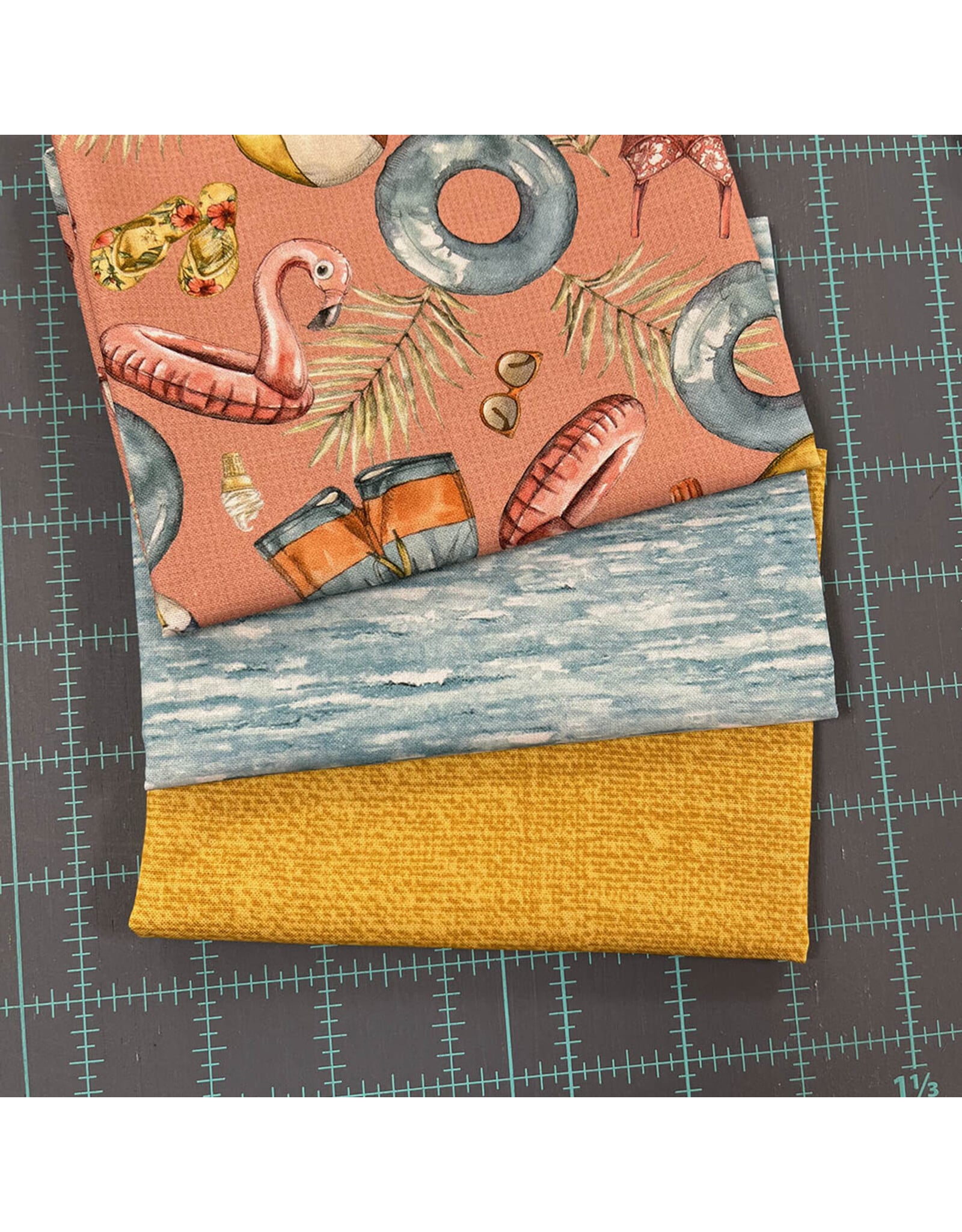 Fabric kit and pattern - Travel Pillow