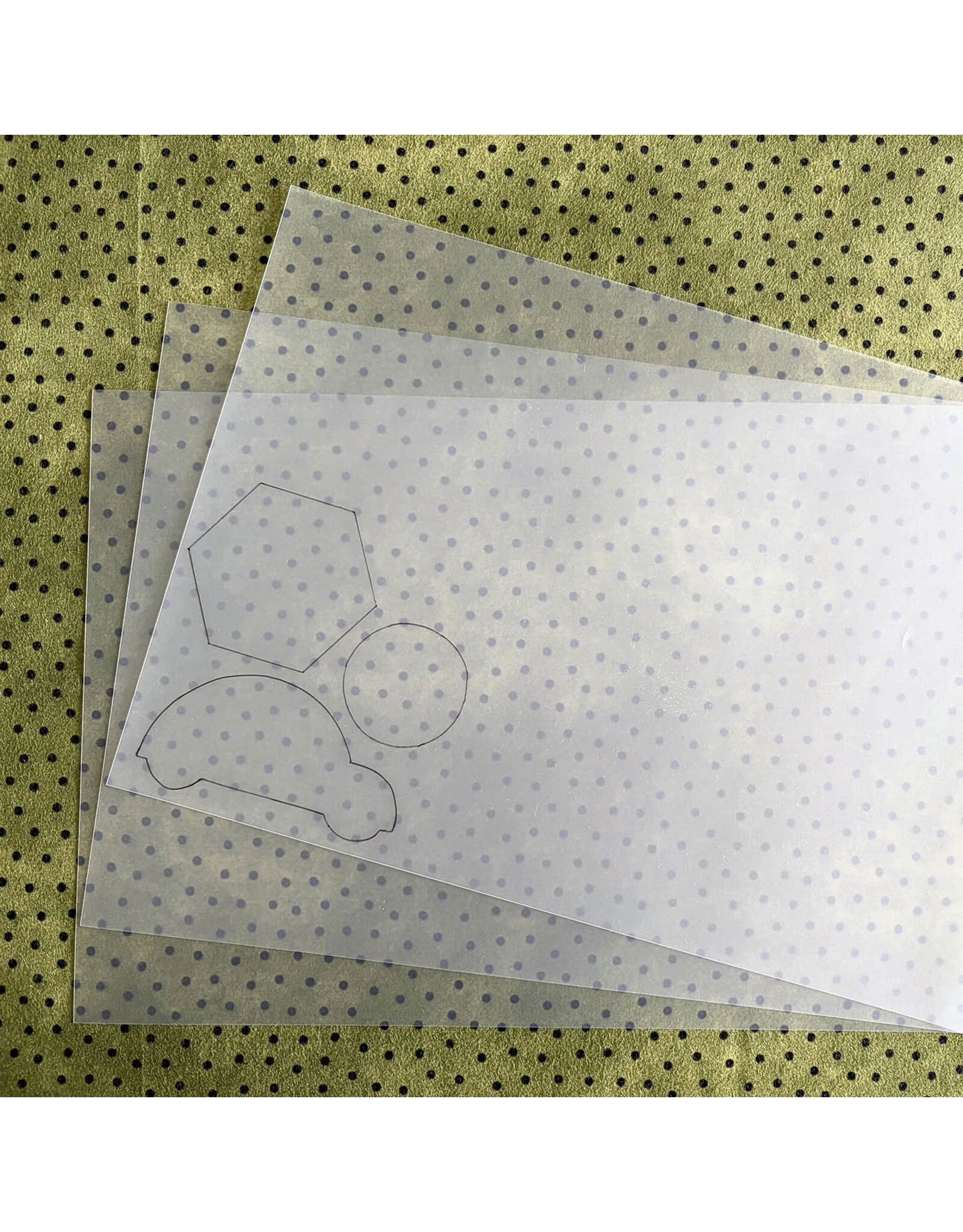 Layered Notions Template Plastic - Paterno Plaat - A4