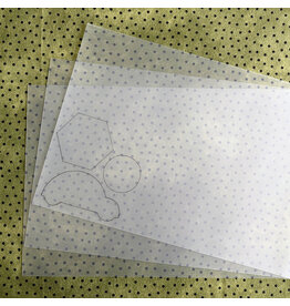 Layered Notions Template Plastic - Paterno Plaat - A4