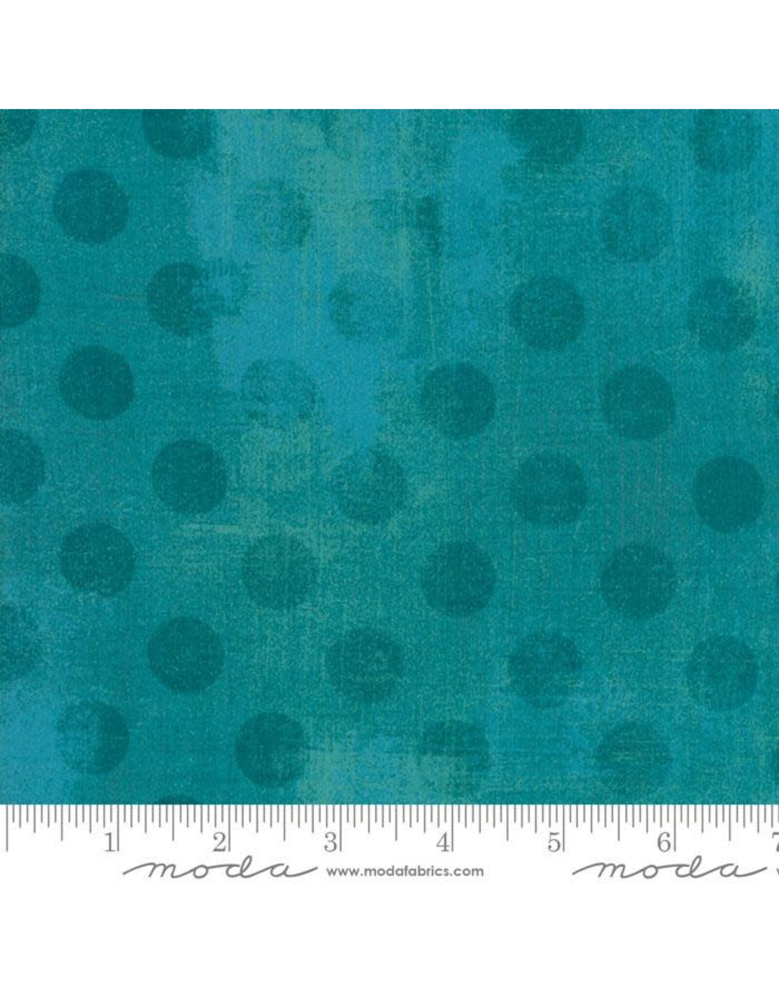 Moda Moda fabrics - Grunge - Hits the Spot - Ocean - 30149-31